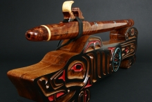 Chechen Native American Flute, Minor, Low E-4, #E6C